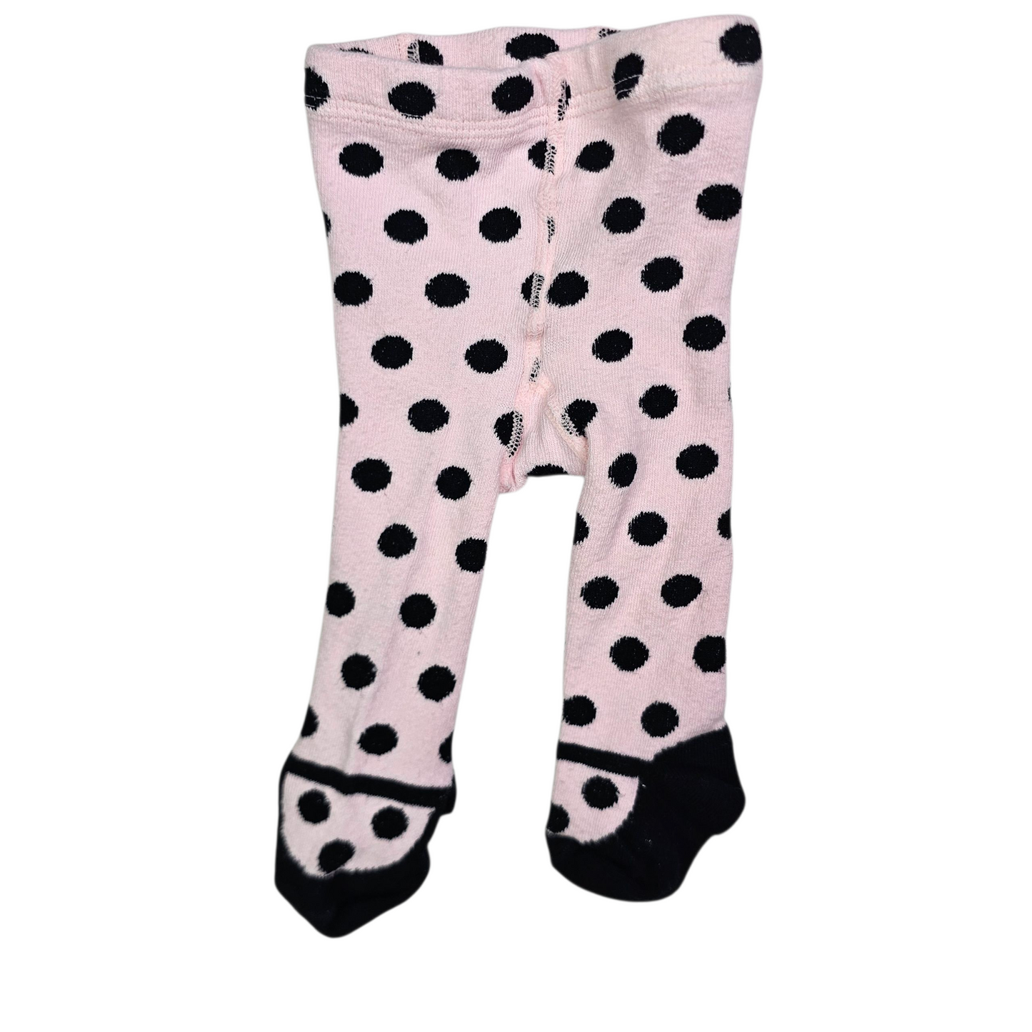 Baby Essentials 0-6M Polka Dot Leggings