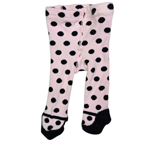 Baby Essentials 0-6M Polka Dot Leggings