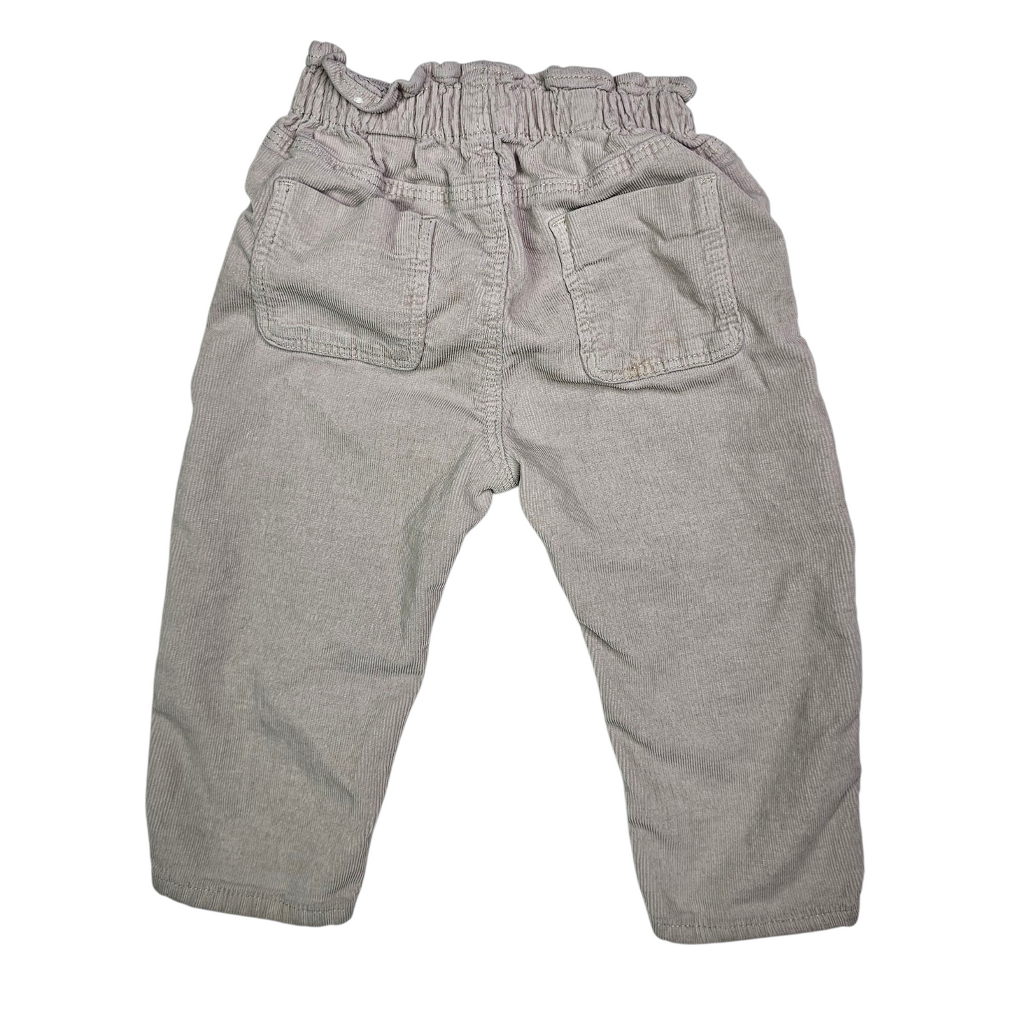 Zara 12-18M Gray Corduroy Pants