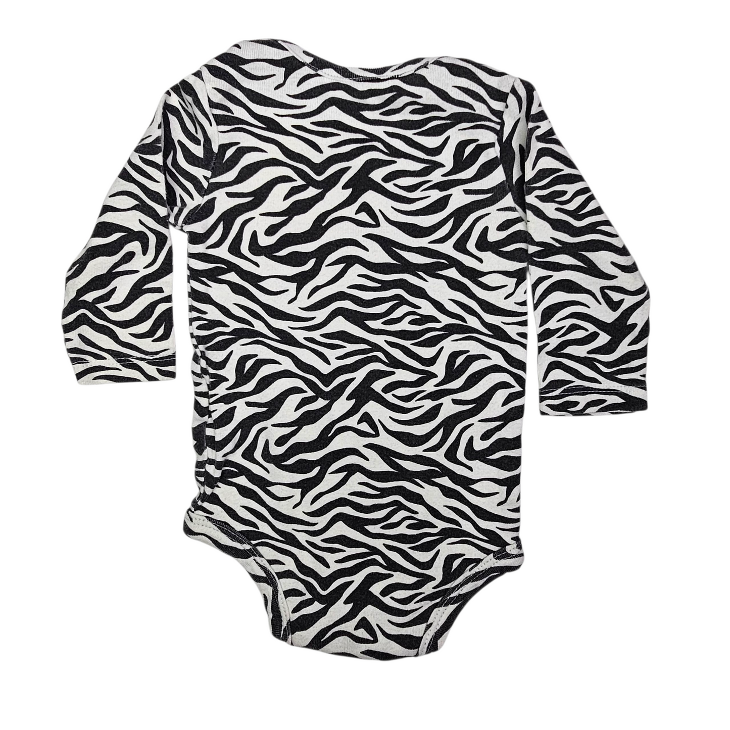 Baby Starters 0-3M Zebra Print 3 Piece Set