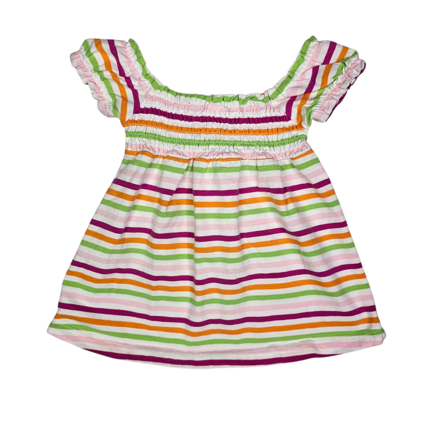 Faded Glory 0-3M Striped Dress