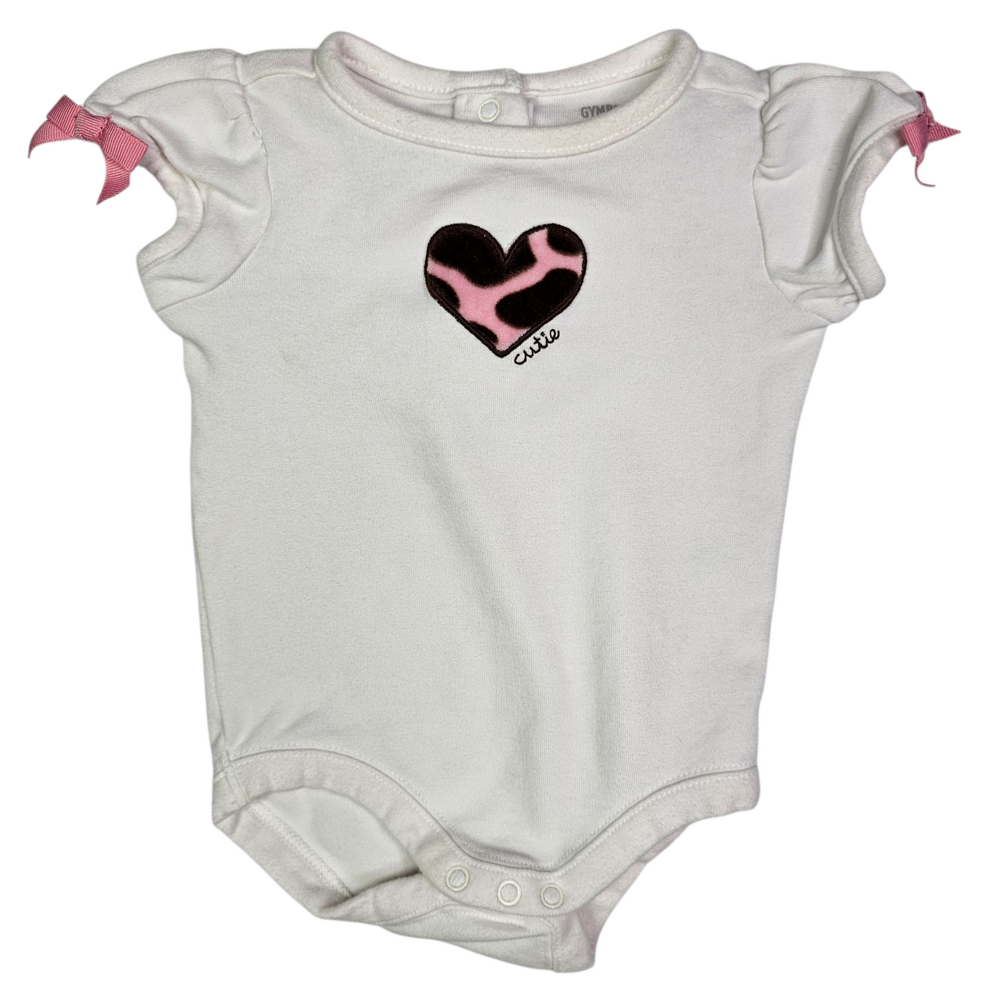 Gymboree 0-3M Bodysuit & Bib Set