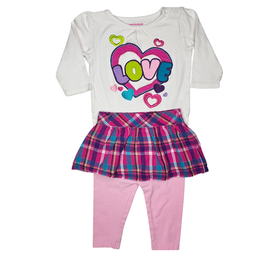 Garanimals 3-6M Bodysuit Leggings Set