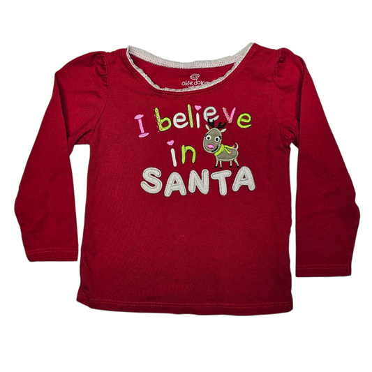 Okie Dokie 18M Santa Long Sleeve