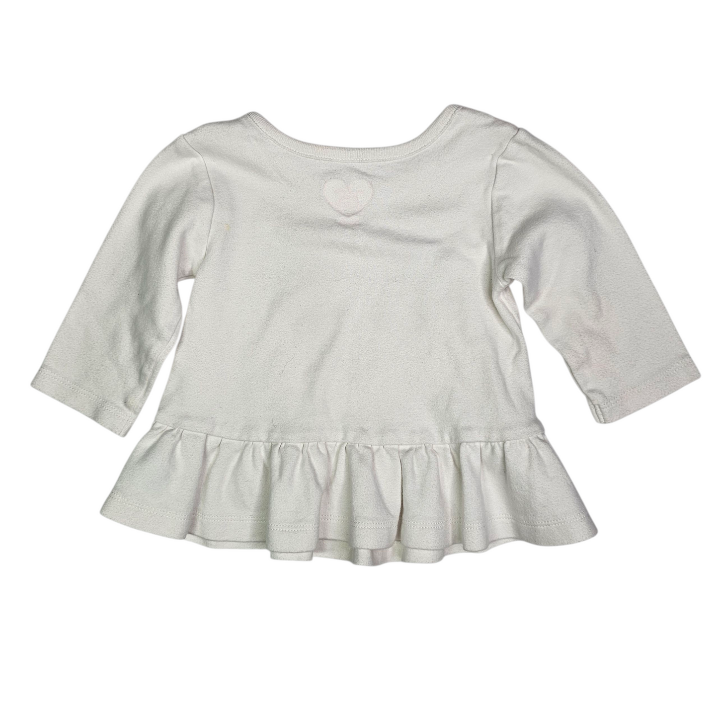 Place 6-9M Peplum Top Leggings Set