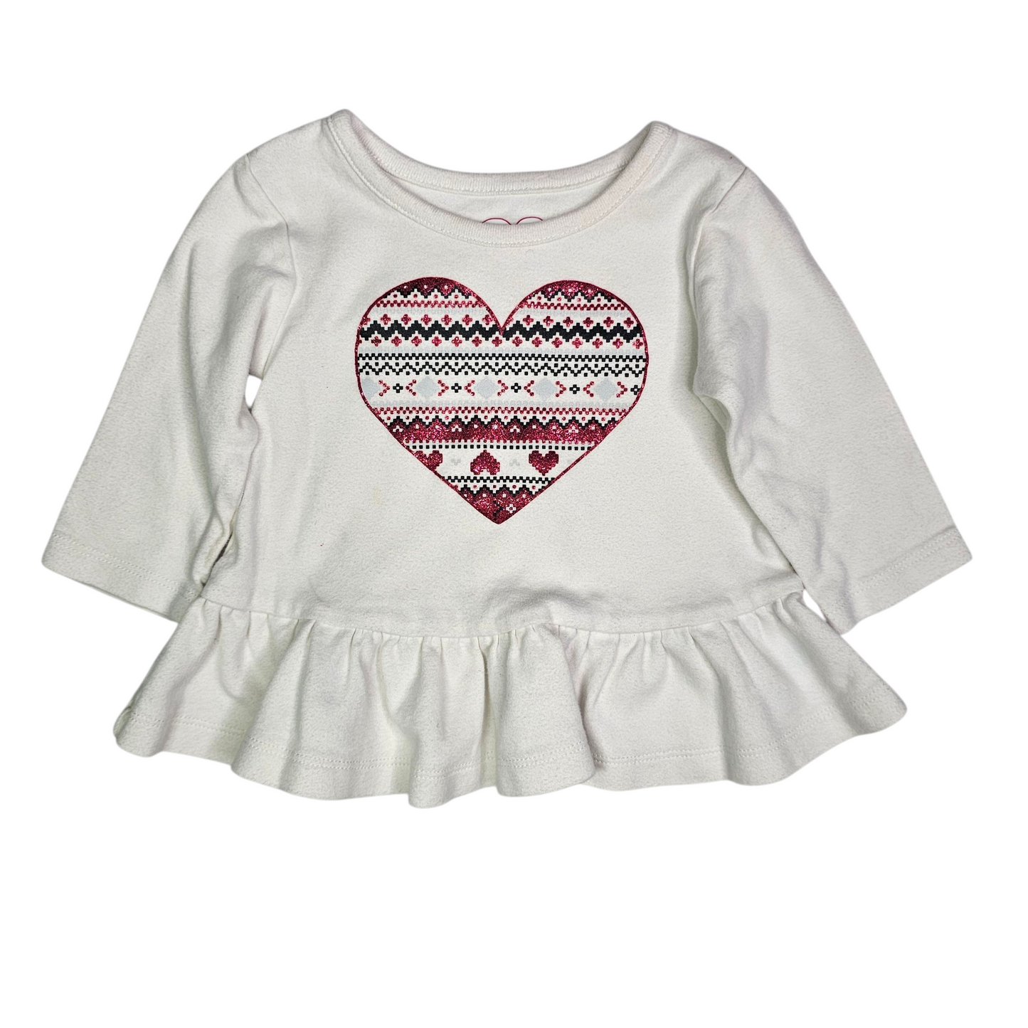 Place 6-9M Peplum Top Leggings Set