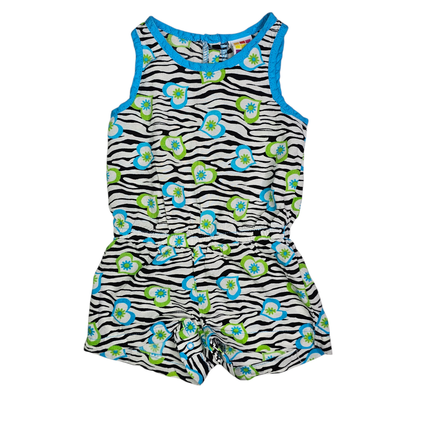 Health-Tex 12M Zebra Romper