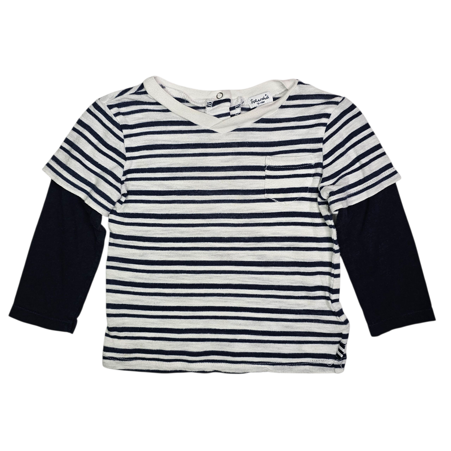 Splendid 12-18M Striped Long Sleeve