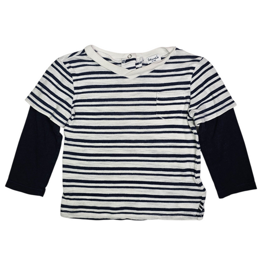 Splendid 12-18M Striped Long Sleeve