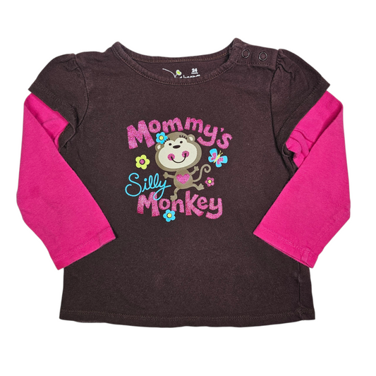 Jumping Beans 24M Graphic Long Sleeve