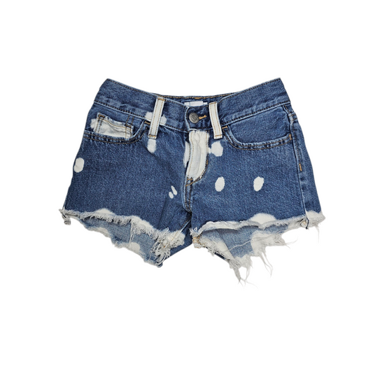 Old Navy 8 Bleached Cutoff Denim Shorts