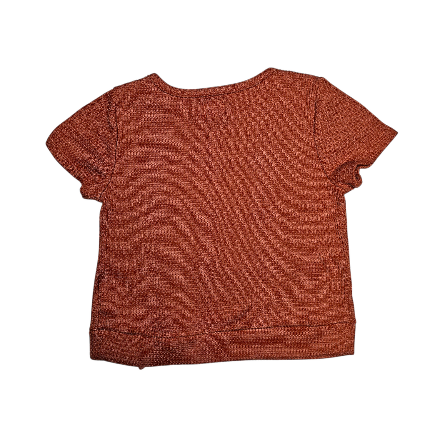 Wonder Nation M 7/8 Rust Orange Top