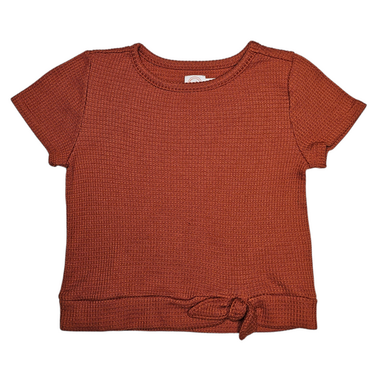 Wonder Nation M 7/8 Rust Orange Top