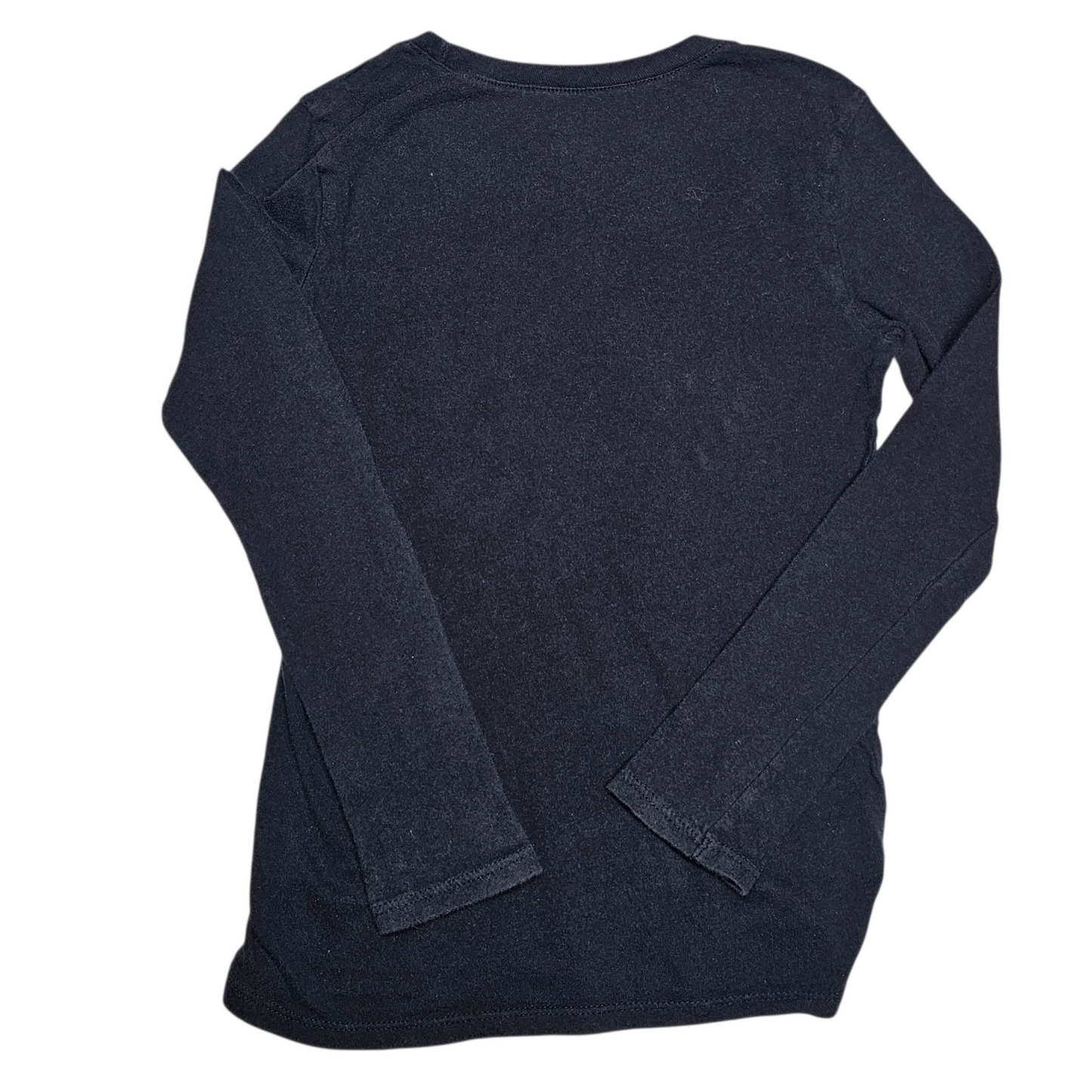 Children's Place 7/8 Black Cat Long Sleeve