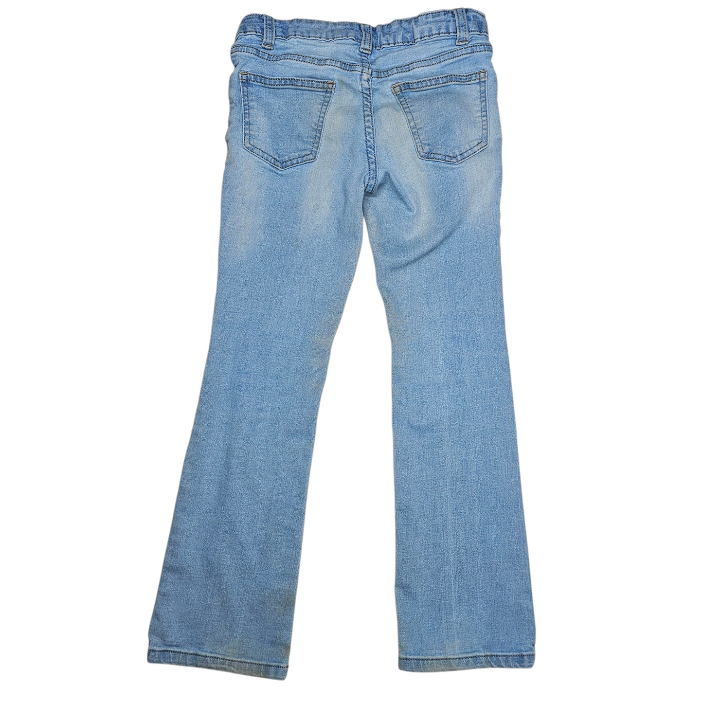 Wonder Nation 7 Light Wash Straight Jeans
