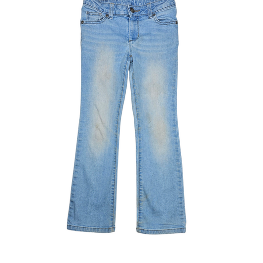 Wonder Nation 7 Light Wash Straight Jeans