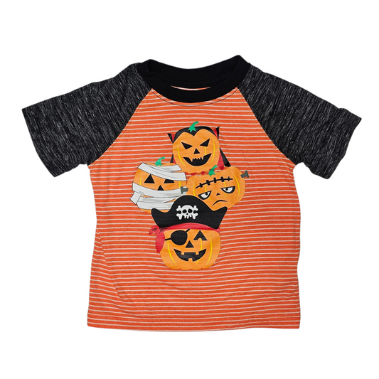 4T Striped Halloween T-Shirt