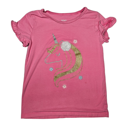 Carter's 8 Pink Unicorn Shirt