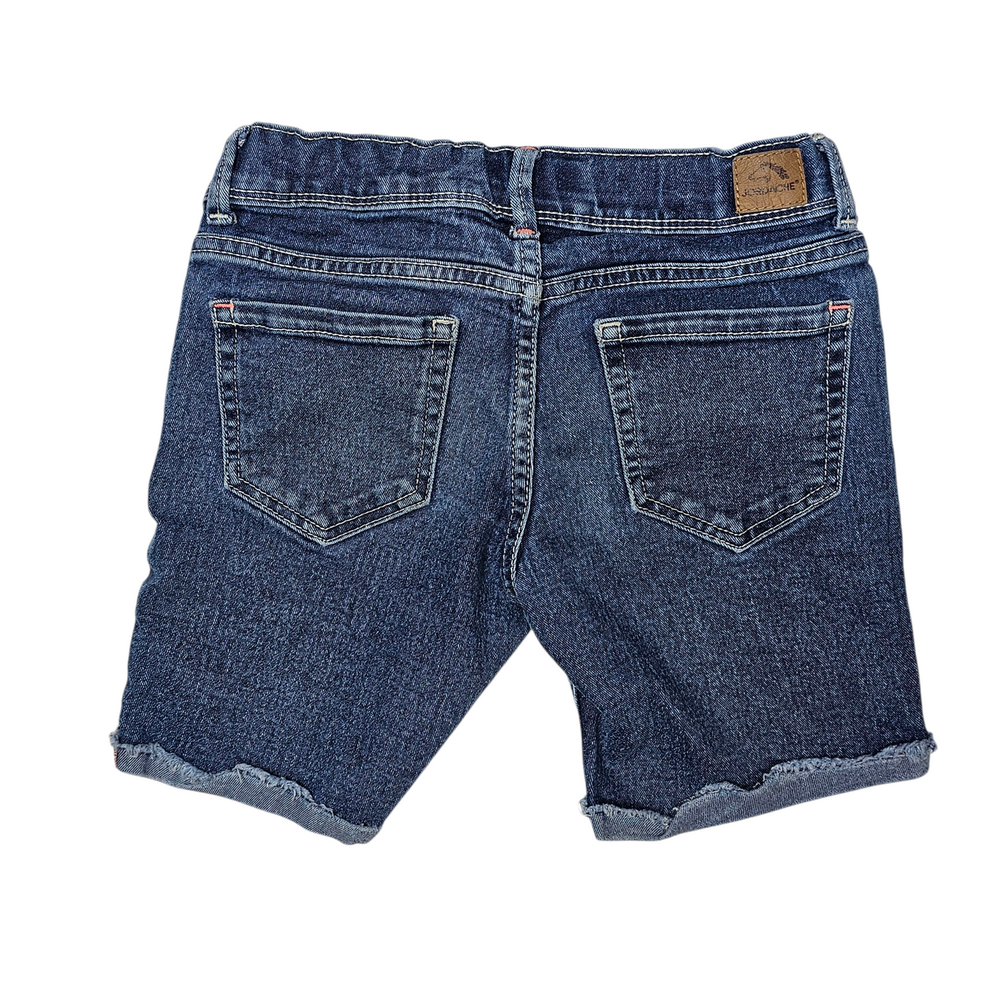 Jordache 7 Embroidered Bermuda Denim Shorts