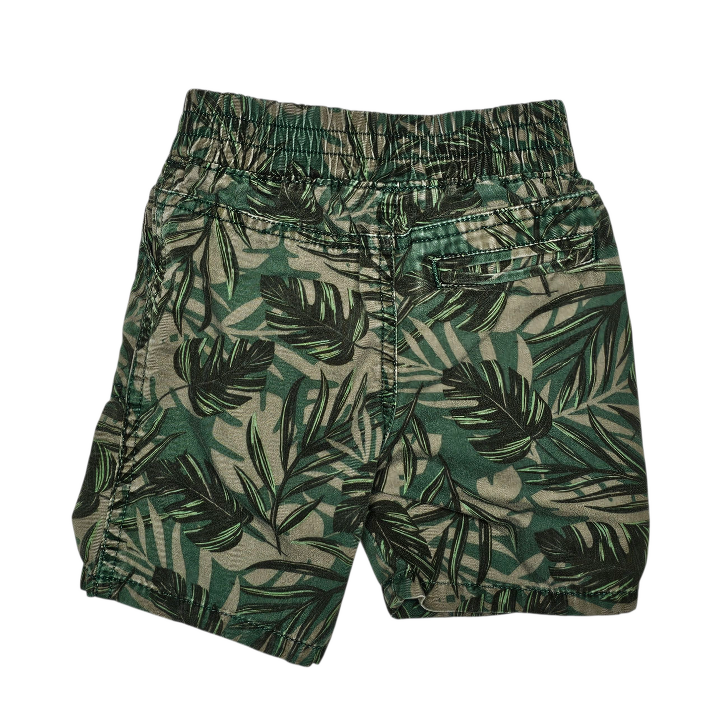 Wonder Nation 2T Green Leaf Shorts