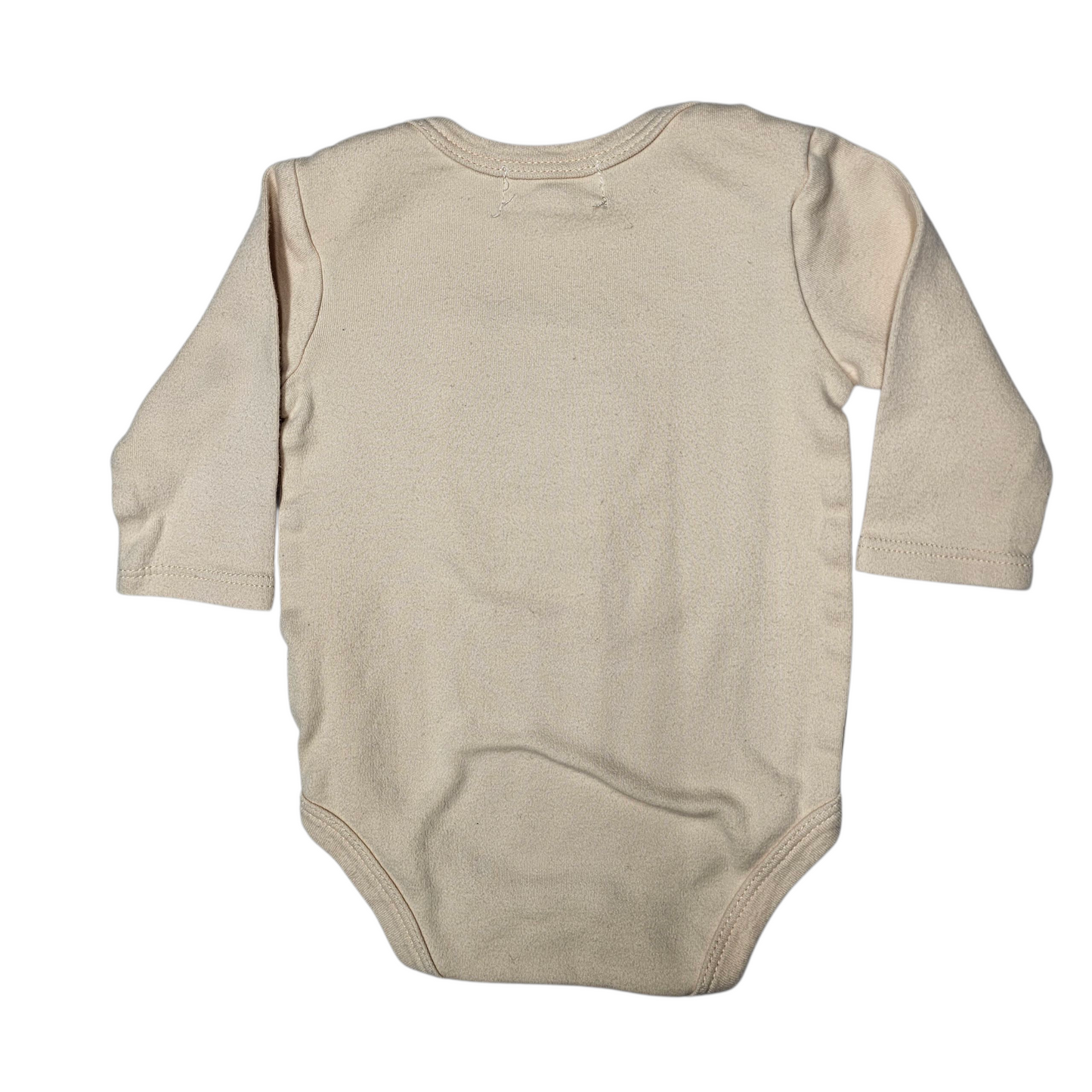 Rabbit Bear 3-6M Pumpkin Bodysuit