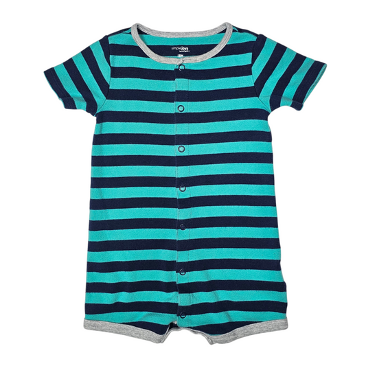 Simple Joys 18M Striped Romper