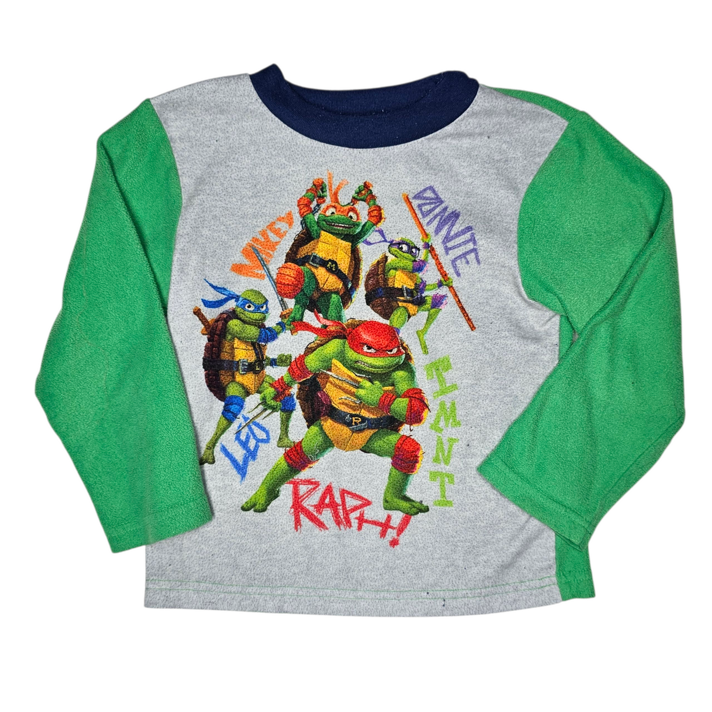 TMNT XS (4) Fleece Pajamas Set