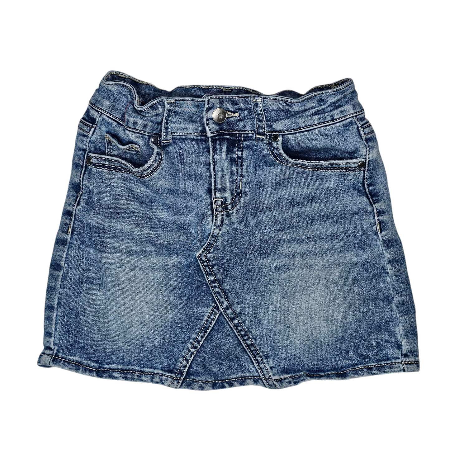 Wonder Nation S 6/6X Denim Skirt