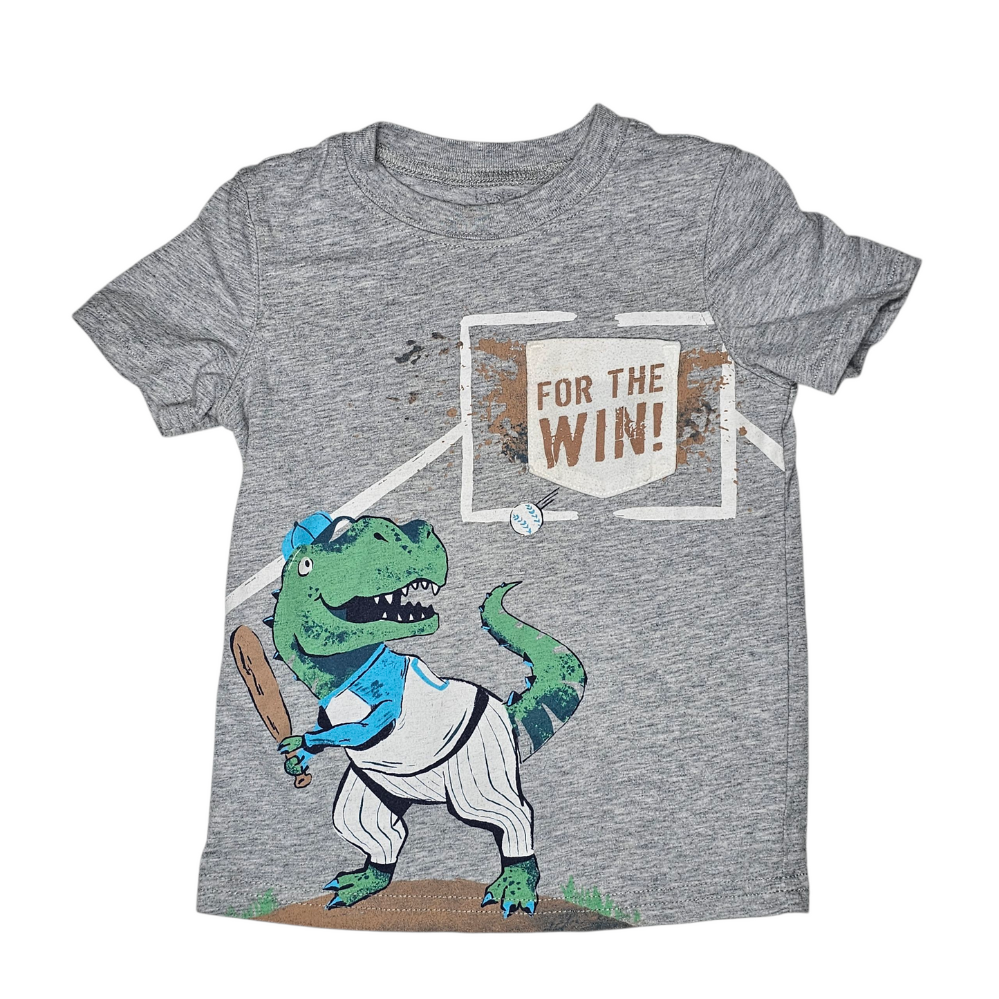 Carter's 2T Dino Baseball T-Shirt