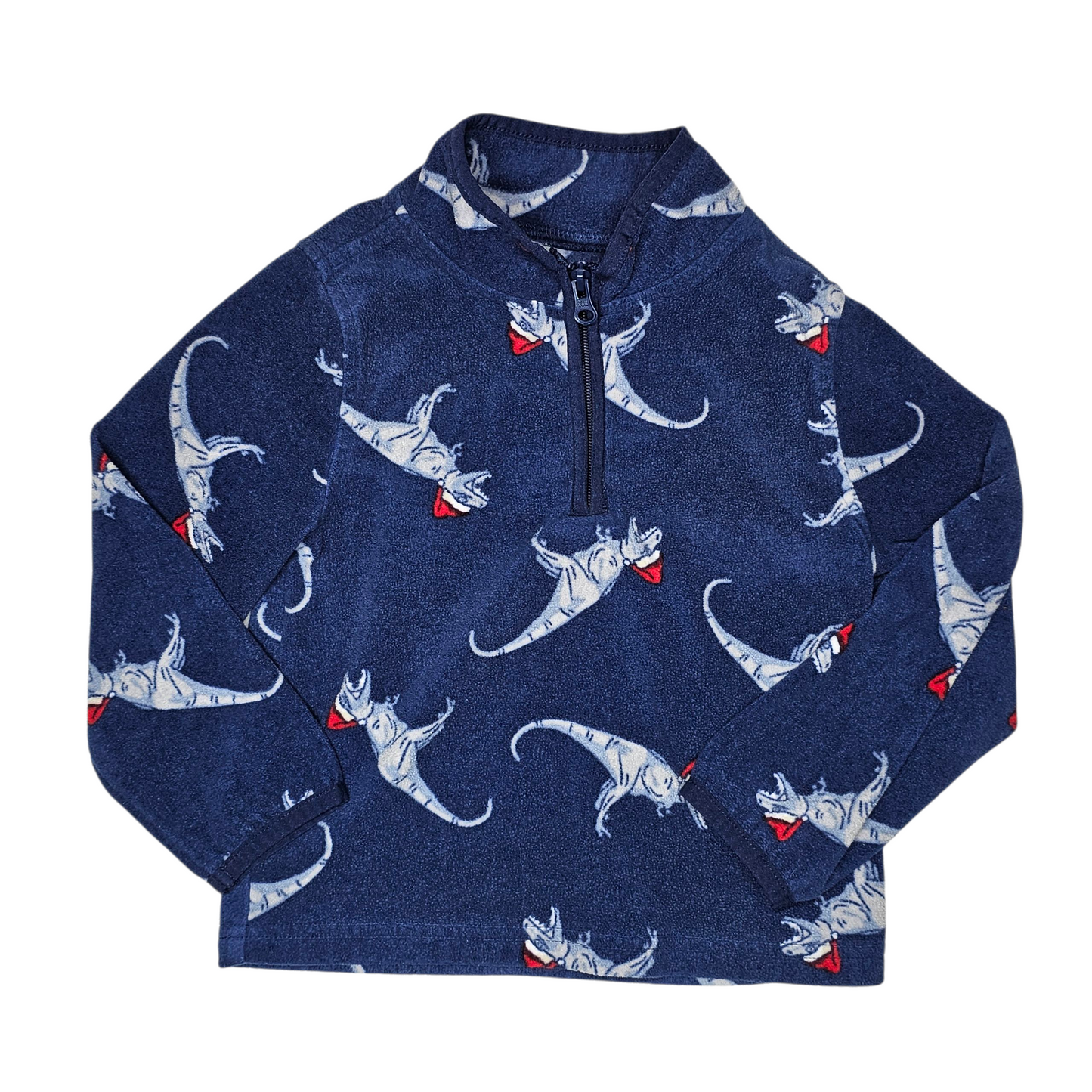 OshKosh 3T Holiday Dinosaur Fleece Pullover