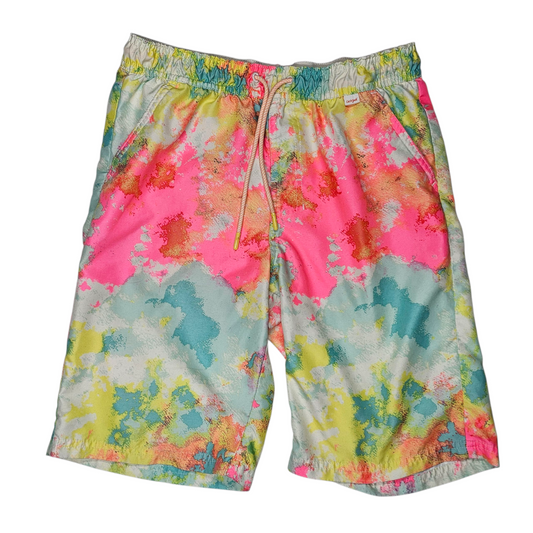 Cat & Jack L 12/14 Tie Dye Swim Trunks