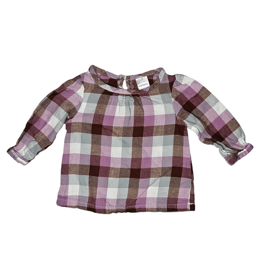 Carter's 3M Plaid Top