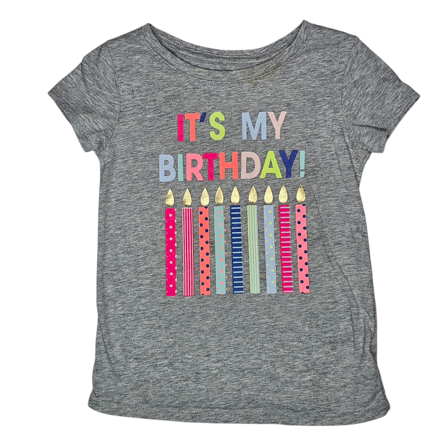 Cat & Jack 5T Birthday T-Shirt