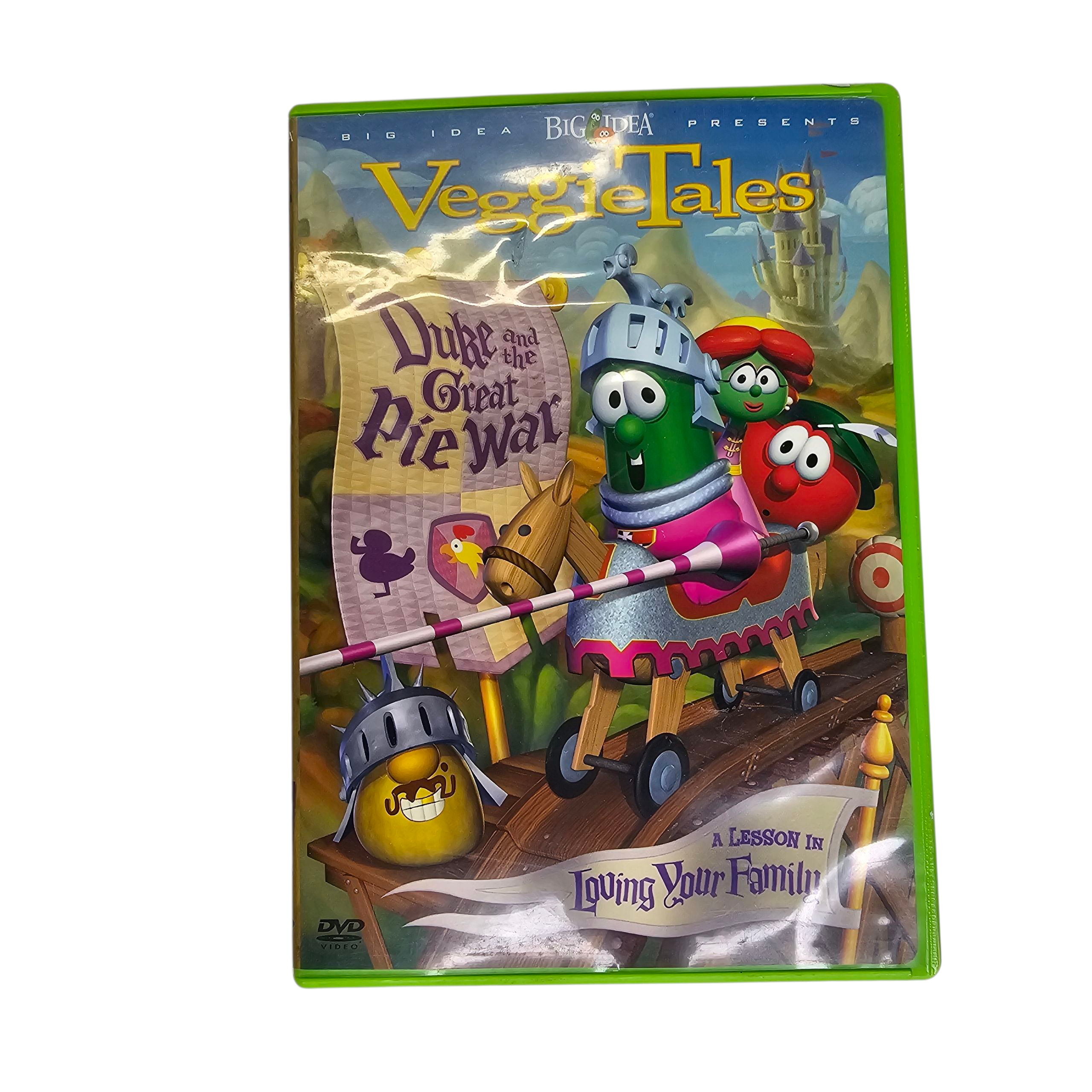 VeggieTales Duke and the Great Pie War DVD – Joey & Roo