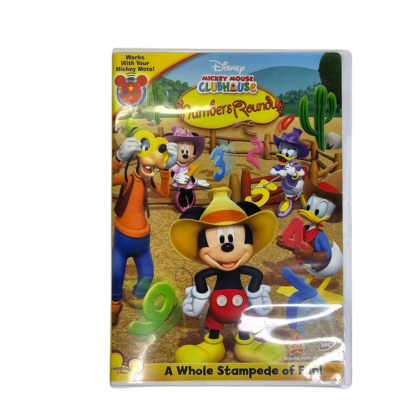 Disney Mickey Mouse Clubhouse Numbers Roundup DVD