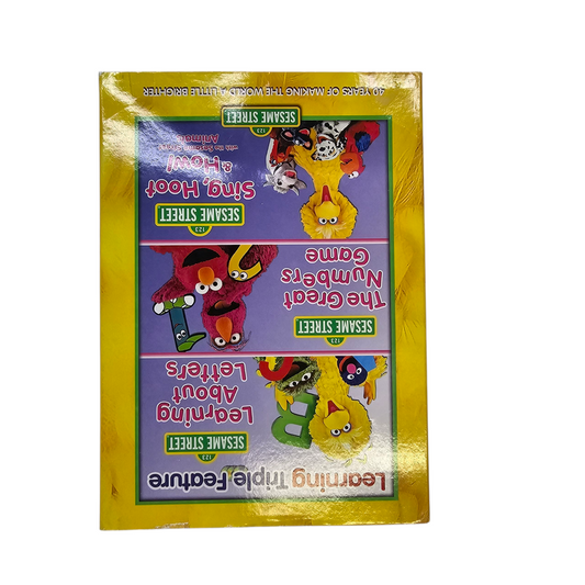 Sesame Street Learning Triple Feature