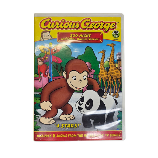 Curious George Zoo Night and Other Animal Stories! DVD