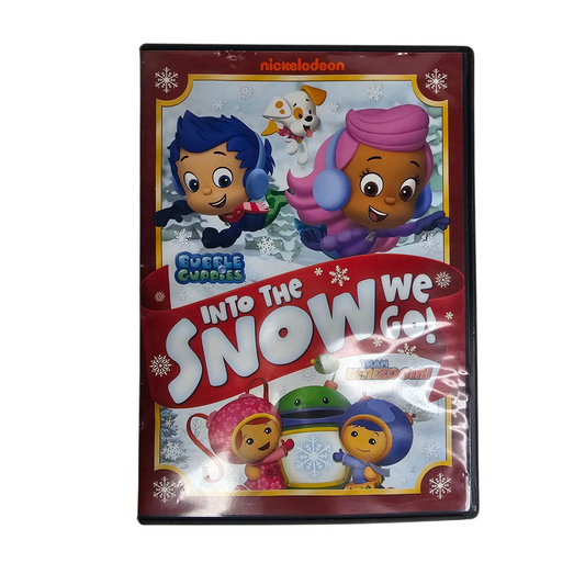 Into the Snow We Go! DVD Bubble Guppies Team Umizoomi