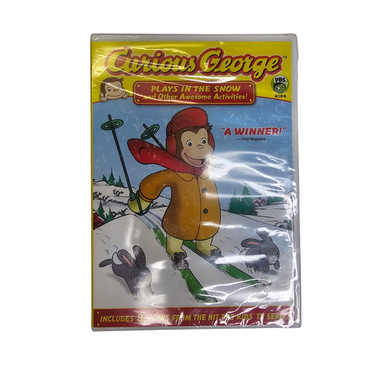 Curious George Plays in the Snow DVD