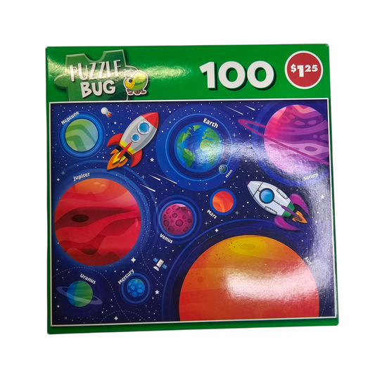 Puzzle Bug Space 100 Pieces
