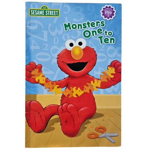 Sesame Street Monsters One to Ten