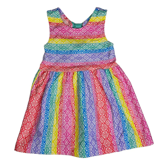 FabKids 4 Colorful Strapless Dress