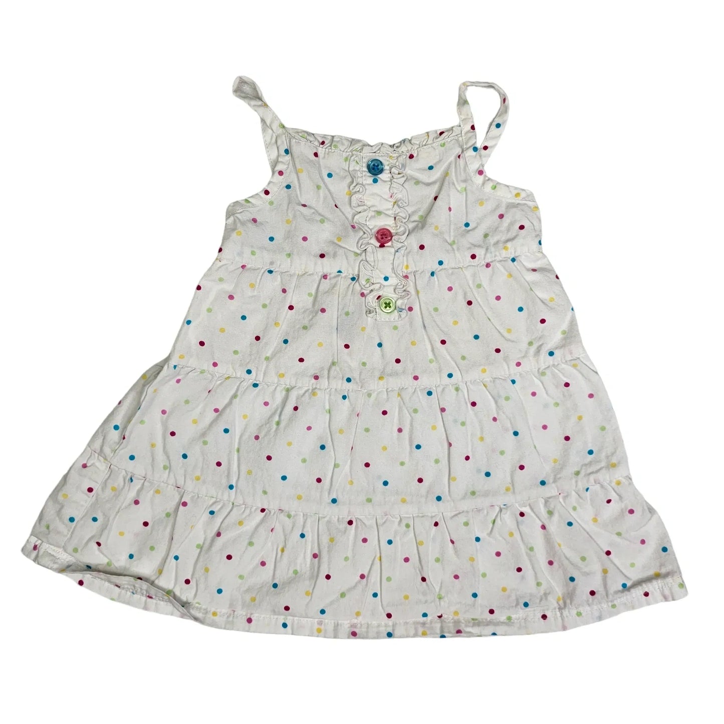 Faded Glory 6-9M Polka Dot Dress