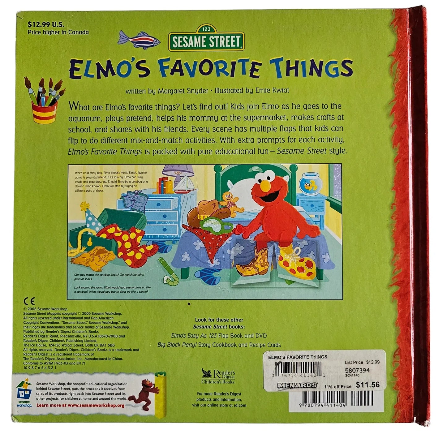 Elmo's Favorite Things