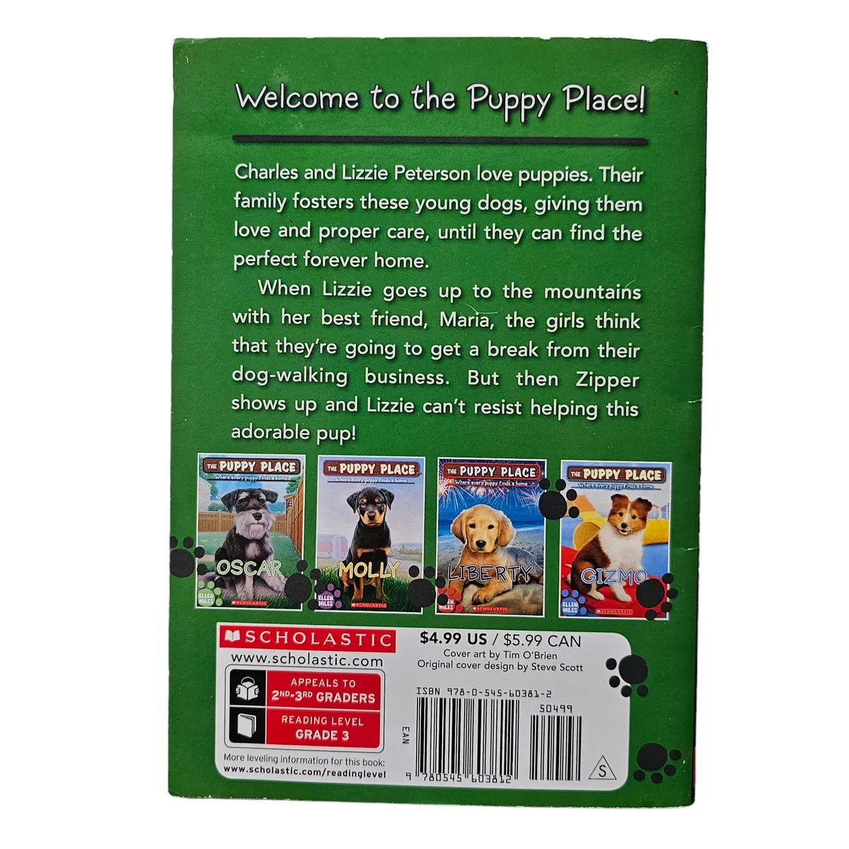 The Puppy Place Zipper