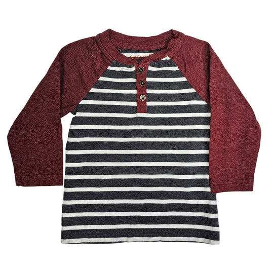 Cat & Jack 12M Striped Henley