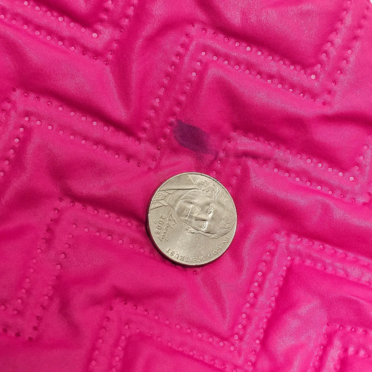 Gymboree L 10/12 Quilted Hot Pink Jacket