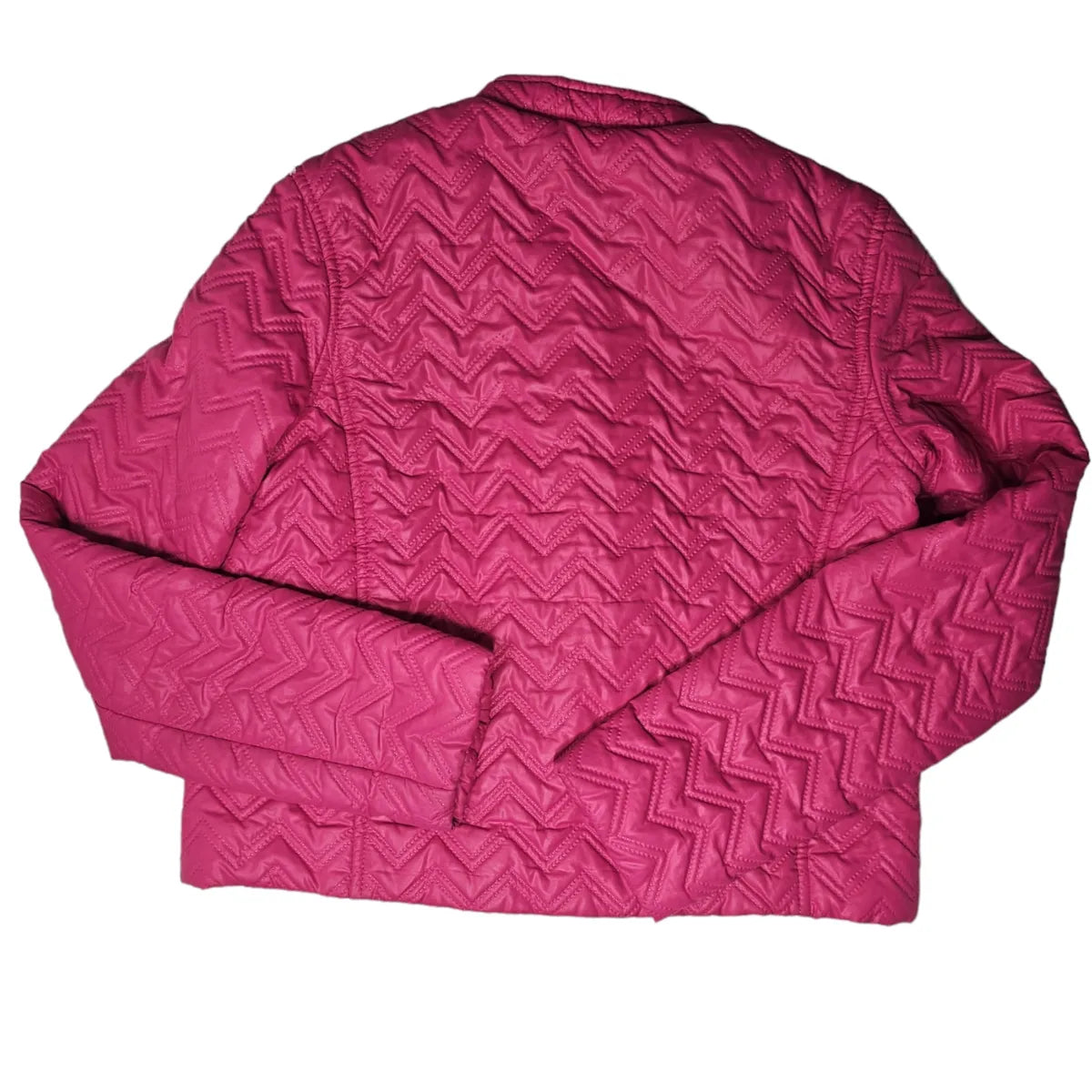 Gymboree L 10/12 Quilted Hot Pink Jacket