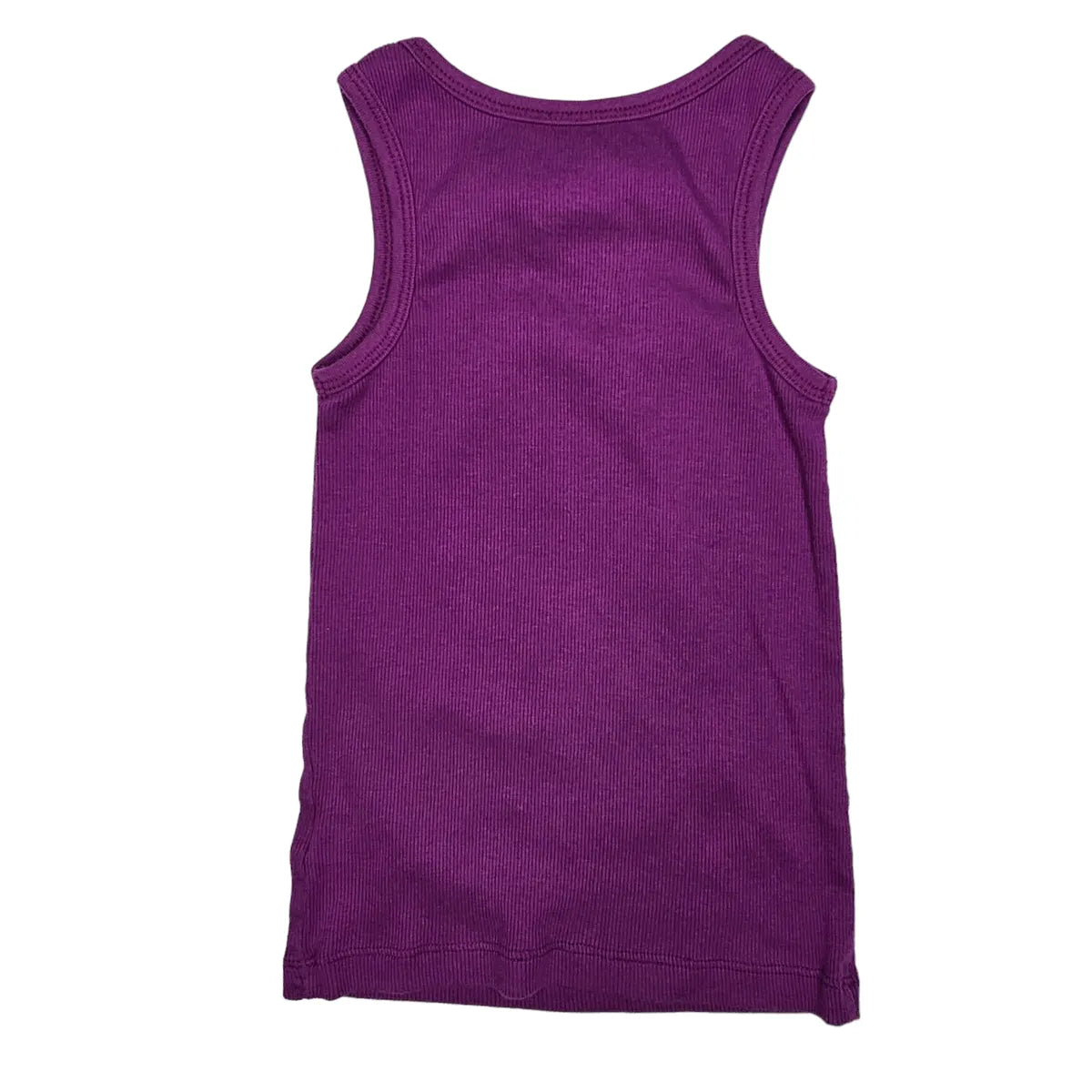 Faded Glory S 6/6X Purple Graphic Tank Top