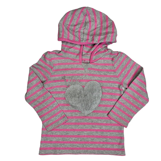 Childrens Place 3T Striped Hooded Top